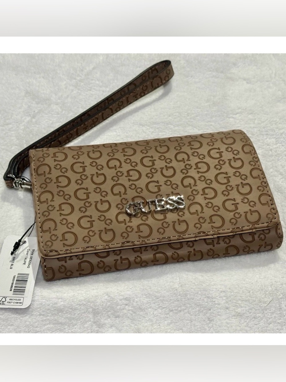Guess - Debossed Logo Phone Organizer Wallet